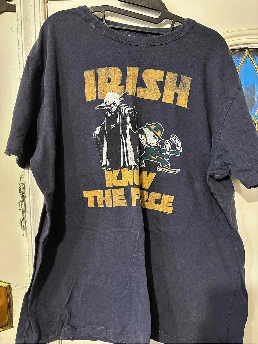 Tailgate Graphic Short Sleeve Tee in Blue